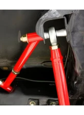 BMR Suspension Control Arm Reinforcement Braces Red Buick Grand Sport | Chevrolet El Camino | Oldsmobile 442 | Pontiac GTO 1964-1967                                     - RB001R - Image 4