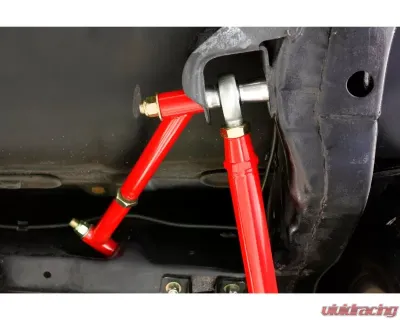 BMR Suspension Control Arm Reinforcement Braces Red Buick Grand Sport | Chevrolet El Camino | Oldsmobile 442 | Pontiac GTO 1964-1967 - RB001R