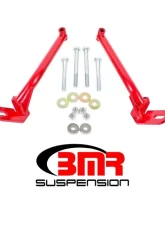 BMR Suspension Control Arm Reinforcement Braces Red Buick Grand National | Chevrolet Monte Carlo | Oldsmobile Cutlass | Pontiac Grand Prix 1978-1987                                     - RB003R - Image 6