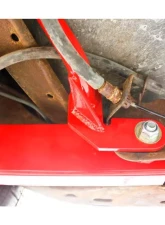 BMR Suspension Control Arm Reinforcement Braces Red Buick Grand National | Chevrolet Monte Carlo | Oldsmobile Cutlass | Pontiac Grand Prix 1978-1987                                     - RB003R - Image 4