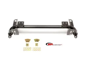 BMR Suspension Radiator Support With Sway Bar Mount Black Ford Mustang 2005-2014