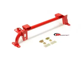 BMR Suspension Radiator Support With Sway Bar Mount Red Ford Mustang 2005-2014