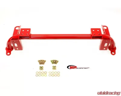 BMR Suspension Radiator Support With Sway Bar Mount Red Ford Mustang 2005-2014 - RS003R