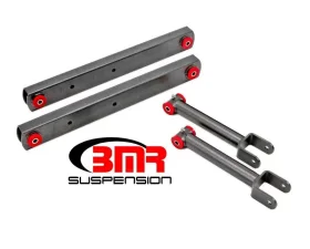 BMR Suspension Rear Suspension Kit Polyurethane Non-adjustable Black Buick Skylark | Chevrolet Malibu | Oldsmobile 442 | Pontiac LeMans 1964-1967