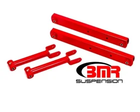 BMR Suspension Rear Suspension Kit Polyurethane Non-adjustable Red Buick Skylark | Chevrolet Malibu | Oldsmobile 442 | Pontiac LeMans 1964-1967