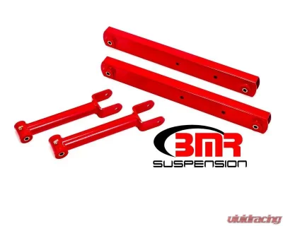 BMR Suspension Rear Suspension Kit Polyurethane Non-adjustable Red Buick Skylark | Chevrolet Malibu | Oldsmobile 442 | Pontiac LeMans 1964-1967 - RSK002R