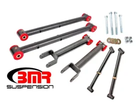 BMR Suspension Polyurethane Rear Suspension Kit Non-adjustable Black Buick Grand Sport | Chevrolet Monte Carlo | Oldsmobile 442 | Pontiac GTO 1964-1967