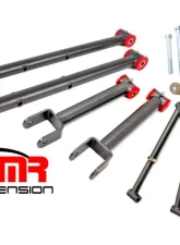 BMR Suspension Polyurethane Rear Suspension Kit Non-adjustable Black Buick Grand Sport | Chevrolet Monte Carlo | Oldsmobile 442 | Pontiac GTO 1964-1967                                     - RSK007H - Image 2