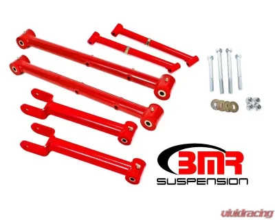 BMR Suspension Polyurethane Rear Suspension Kit Non-adjustable Red Buick Grand Sport | Chevrolet Monte Carlo | Oldsmobile 442 | Pontiac GTO 1964-1967 - RSK007R