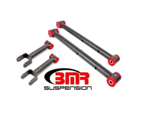 BMR Suspension Polyurethane Rear Suspension Kit Non-adjustable Black Buick Skylark | Chevrolet Malibu | Oldsmobile Cutlass | Pontiac GTO 1968-1972