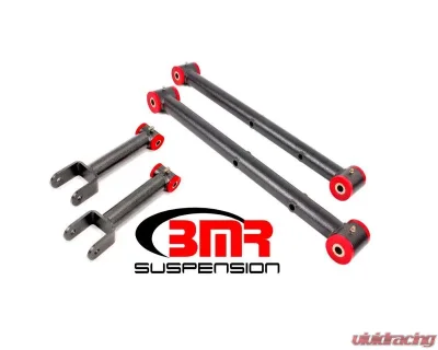 BMR Suspension Polyurethane Rear Suspension Kit Non-adjustable Black Buick Skylark | Chevrolet Malibu | Oldsmobile Cutlass | Pontiac GTO 1968-1972 - RSK011H