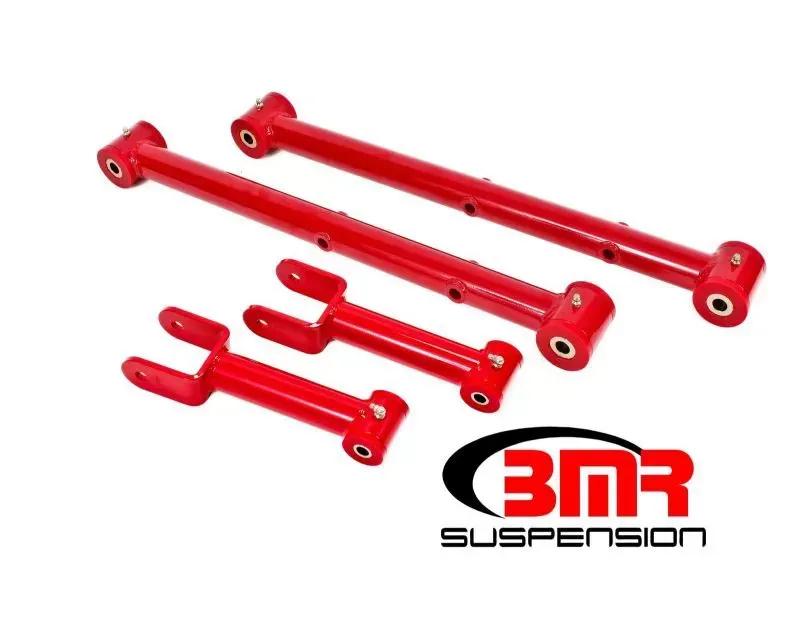 BMR Suspension Polyurethane Rear Suspension Kit Non-adjustable Red Buick Skylark | Chevrolet Malibu | Oldsmobile Cutlass | Pontiac GTO 1968-1972 - RSK011R