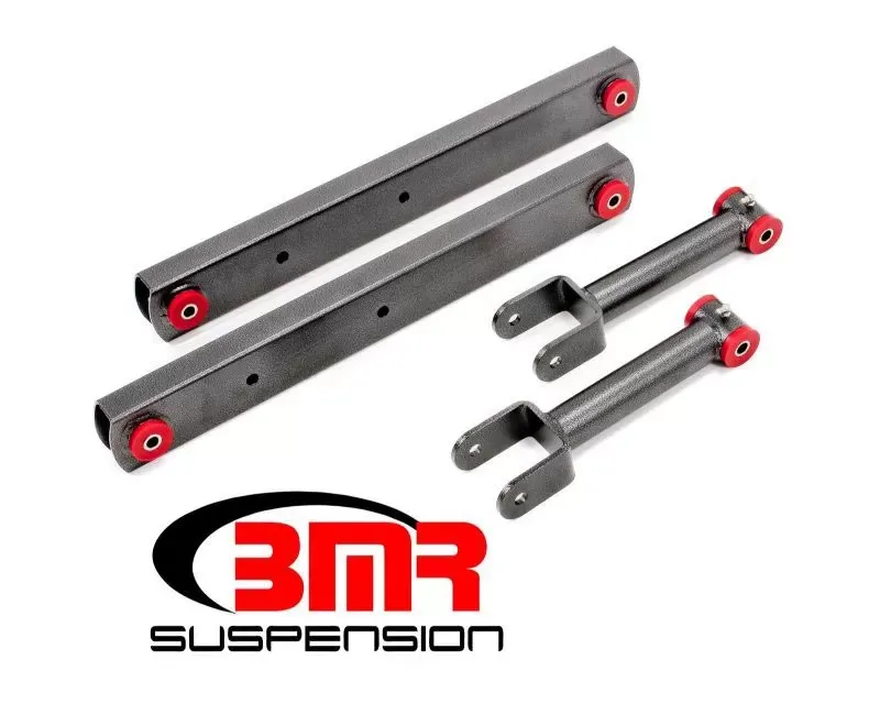 BMR Suspension Polyurethane Rear Suspension Kit  Non-adjustable Black Buick Skylark | Chevrolet Chevelle | Oldsmobile Cutlass | Pontiac LeMans 1968-1972 - RSK012H