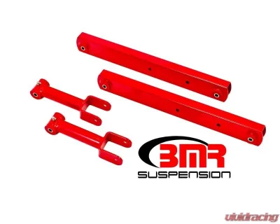 BMR Suspension Polyurethane Rear Suspension Kit  Non-adjustable Red Buick Skylark | Chevrolet Chevelle | Oldsmobile Cutlass | Pontiac LeMans 1968-1972 - RSK012R