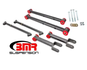 BMR Suspension Polyurethane Rear Suspension Kit Non Adjustable Black Buick Skylark | Chevrolet Malibu | Oldsmobile 442 | Pontiac GTO 1968-1972