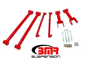 BMR Suspension Polyurethane Rear Suspension Kit Non Adjustable Red Buick Skylark | Chevrolet Malibu | Oldsmobile 442 | Pontiac GTO 1968-1972