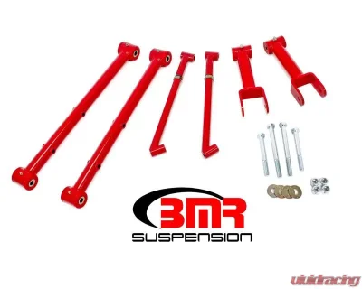 BMR Suspension Polyurethane Rear Suspension Kit Non Adjustable Red Buick Skylark | Chevrolet Malibu | Oldsmobile 442 | Pontiac GTO 1968-1972 - RSK017R