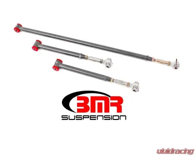BMR Suspension Rear Suspension Kit On-Car Adjustable Poly/Rod End Black Chevrolet Camaro | Pontiac Firebird 1982-2002 - RSK036H