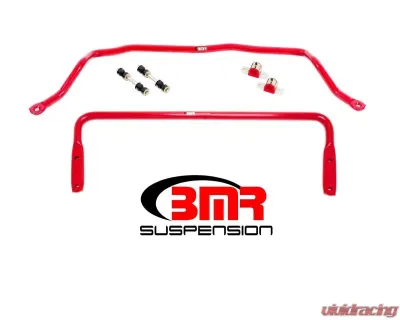 BMR Suspension Sway Bar Package SB006, XSB003 Red Chevrolet Impala SS | Caprice 1991-1996 - SBP006R