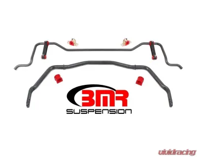 BMR Suspension Sway Bar Package Black SB022, SB023 Ford Mustang 2005-2010 - SBP010H