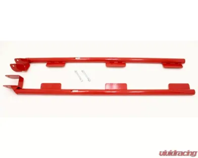 BMR Suspension Subframe Connectors Weld-on Tubular LS1, Convertible Red Chevrolet Camaro | Pontiac Firebird 1998-2002 - SFC003R