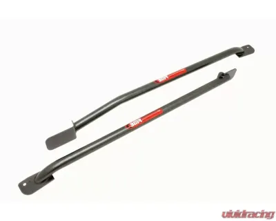 BMR Suspension Subframe Connectors Weld-on Tubular Non-convertible Only Black Chevrolet Camaro | Pontiac Firebird 1993-2002 - SFC004H