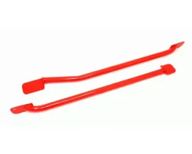 BMR Suspension Subframe Connectors Weld-on Tubular Non-convertible Only Red Chevrolet Camaro | Pontiac Firebird 1993-2002