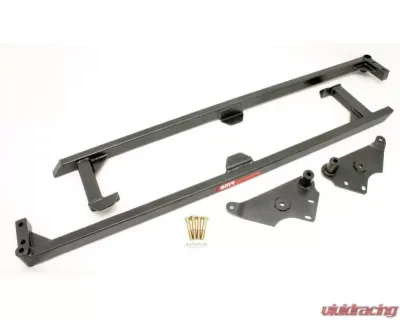 BMR Suspension Subframe Connectors Weld-on Boxed Black Pontiac GTO 2004-2006 - SFC007H