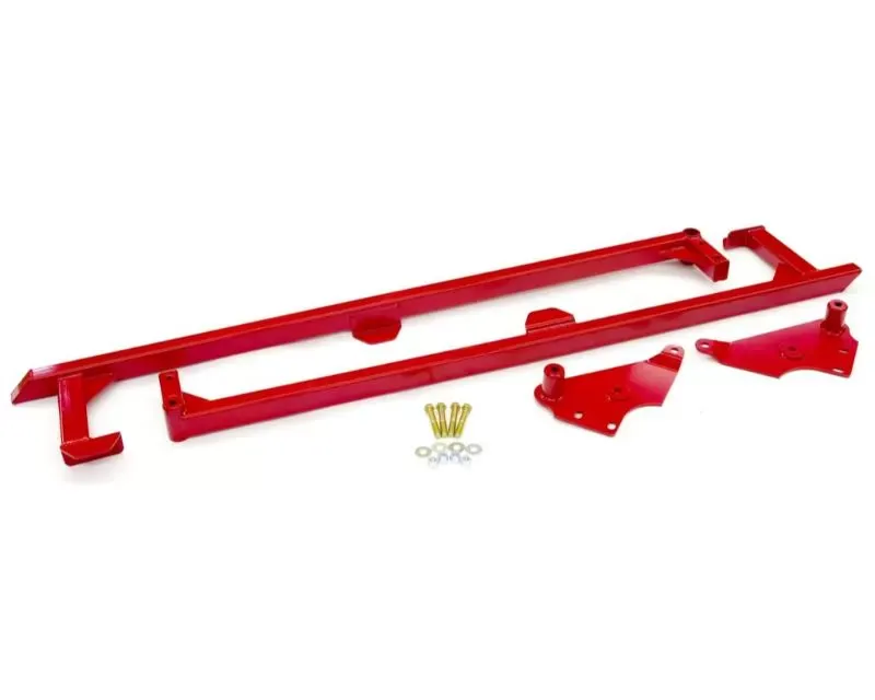 BMR Suspension Subframe Connectors Weld-on Boxed Red Pontiac GTO 2004-2006 - SFC007R