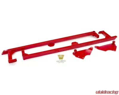 BMR Suspension Subframe Connectors Weld-on Boxed Red Pontiac GTO 2004-2006 - SFC007R