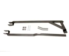 BMR Suspension Subframe Connectors Outside Frame Exhaust Weld-on Boxed Black Chevrolet Camaro | Pontiac Firebird 1982-1992