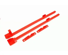 BMR Suspension Subframe Connectors Hardtop Only Weld-on Boxed Black Ford Mustang 1979-1993