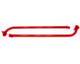 BMR Suspension Subframe Connectors Weld-on Tubular Red Ford Mustang 2005-2014