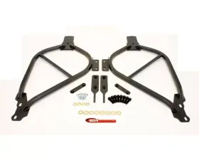 BMR Suspension Subframe Connectors Bolt-on Black Chevrolet SS 14-17 | Pontiac G8 2008-2009