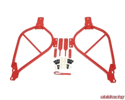 BMR Suspension Subframe Connectors Bolt-on Red Chevrolet SS 14-17 | Pontiac G8 2008-2009 - SFC013R