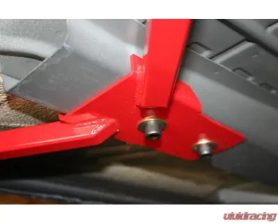 BMR Suspension Subframe Connectors Bolt-on Red Chevrolet SS 14-17 | Pontiac G8 2008-2009 - SFC013R