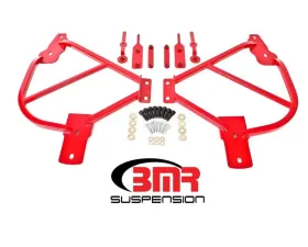 BMR Suspension Subframe Connectors Bolt-on Red Chevrolet Camaro 2010-2015