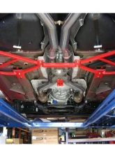 BMR Suspension Subframe Connectors Bolt-on Red Chevrolet Camaro 2010-2015                                     - SFC015R - Image 2