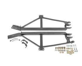 BMR Suspension Subframe Connectors Bolt-on 4-point Non-convertible Only Black Chevrolet Camaro | Pontiac Firebird 1993-2002