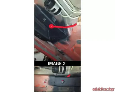 BMR Suspension Subframe Connectors Bolt-on 4-point Non-convertible Only Red Chevrolet Camaro | Pontiac Firebird 1993-2002 - SFC019R