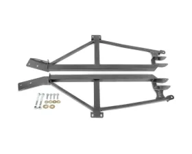 BMR Suspension Subframe Connector 4-point  Weld-in Non-convertible Only Black Chevrolet Camaro | Pontiac Firebird 1993-2002