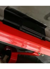 BMR Suspension Subframe Connectors Premium Weld-on Boxed Hardtop Only Red Ford Mustang 1994-2004                                     - SFC025R - Image 4