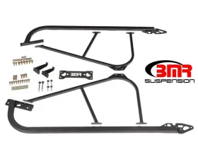BMR Suspension Subframe Connectors Bolt-on Black Dodge Challenger 2008-2019
