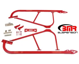 BMR Suspension Subframe Connectors Bolt-on Red Dodge Challenger 2008-2019