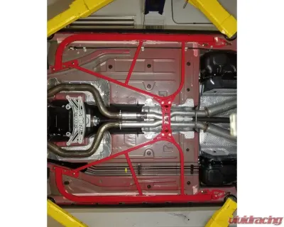 BMR Suspension Subframe Connectors Bolt-on Red Dodge Challenger 2008-2019 - SFC110R