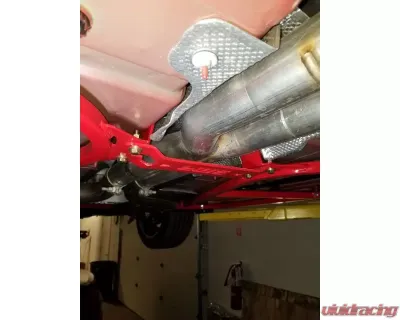 BMR Suspension Subframe Connectors Bolt-on Red Dodge Challenger 2008-2019 - SFC110R