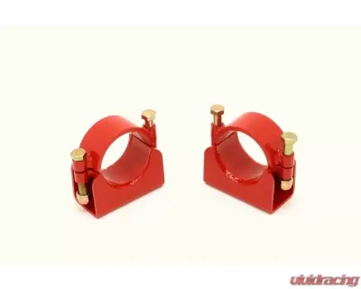 BMR Suspension Sway Bar Mount Kit W/ Bolt-on Bracket 3.25" Axles Red Chevrolet Camaro | Pontiac Firebird 1982-2002 - SMK008R