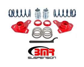 BMR Suspension Coil-over Conversion Kit Front Red Chevrolet Camaro | Pontiac Firebird 1984-1992