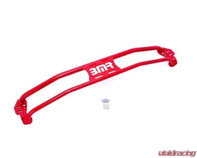 BMR Suspension Strut Tower Brace Front 2-point Fits Non-supercharged V8 Red Chevrolet Camaro 2011-2015 - STB017R