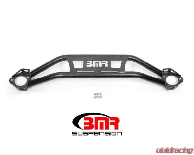 BMR Suspension Strut Tower Brace Front Twin Tube Design Black Dodge Challenger 2008-2019 - STB110H